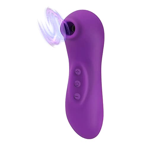 MOPO LLC Clitoral Sucking Vibrator for Clit and Nipple Stimulation with 10 Suction Modes, Adult Oral Sex Toys for Women & Couples Purple