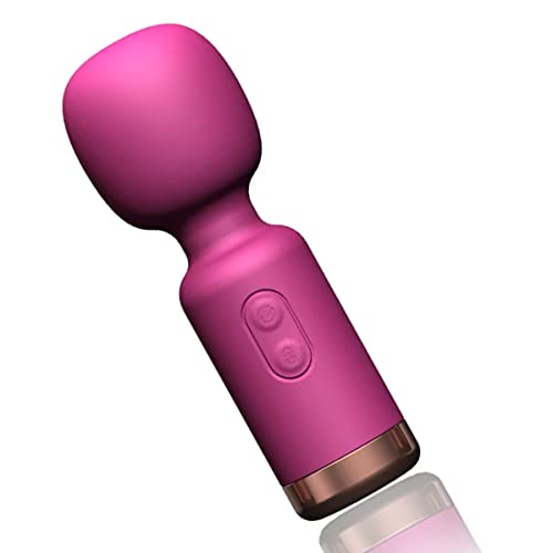 MOPO LLC Massage Mini Wand Vibrator, Clitoral Stimulator, Wireless Sextoy, Quiet & Waterproof, Powerful Personal Clitoris Massager for Women Pink