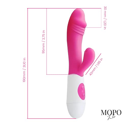 MOPO LLC Realistic Rabbit Vibrator Dildo for Women Vaginal Health G Sp MOPO llc MOPO LLC Realistic Rabbit Vibrator Dildo for Women Vaginal Health G Sp MOPO llc